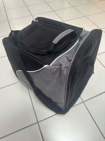 Black & Grey Ski Snowboard Boot Shoe Carry Bag Helmet Gloves