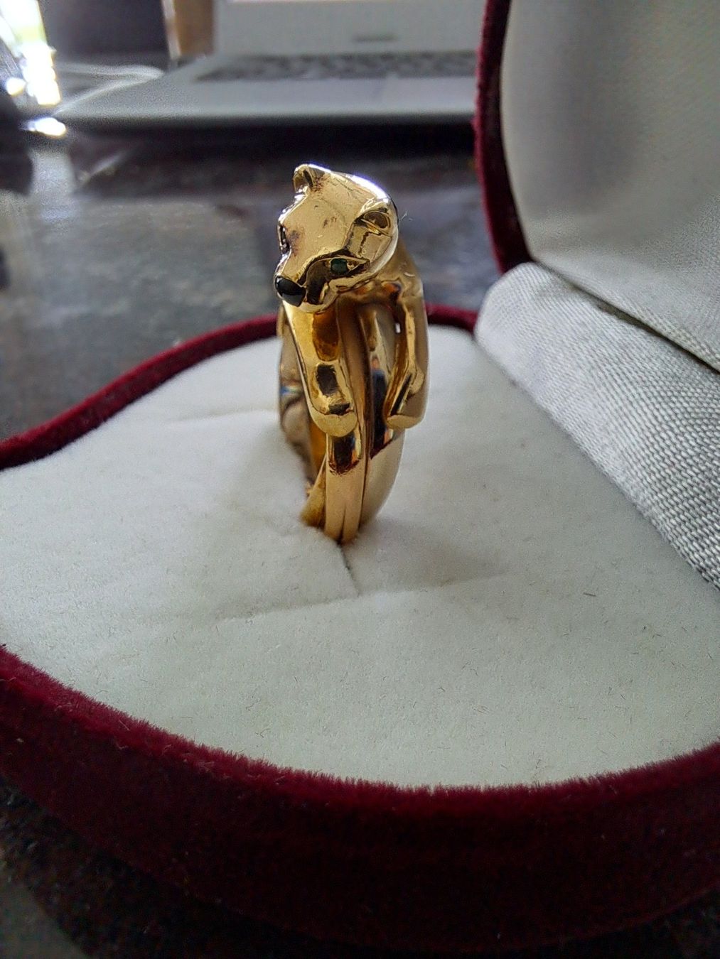 Cartier Anelli: Cartier Trinity Panthere Ring – Usato da Pfäffikon ZH venduto da Valsangiaccomo 5