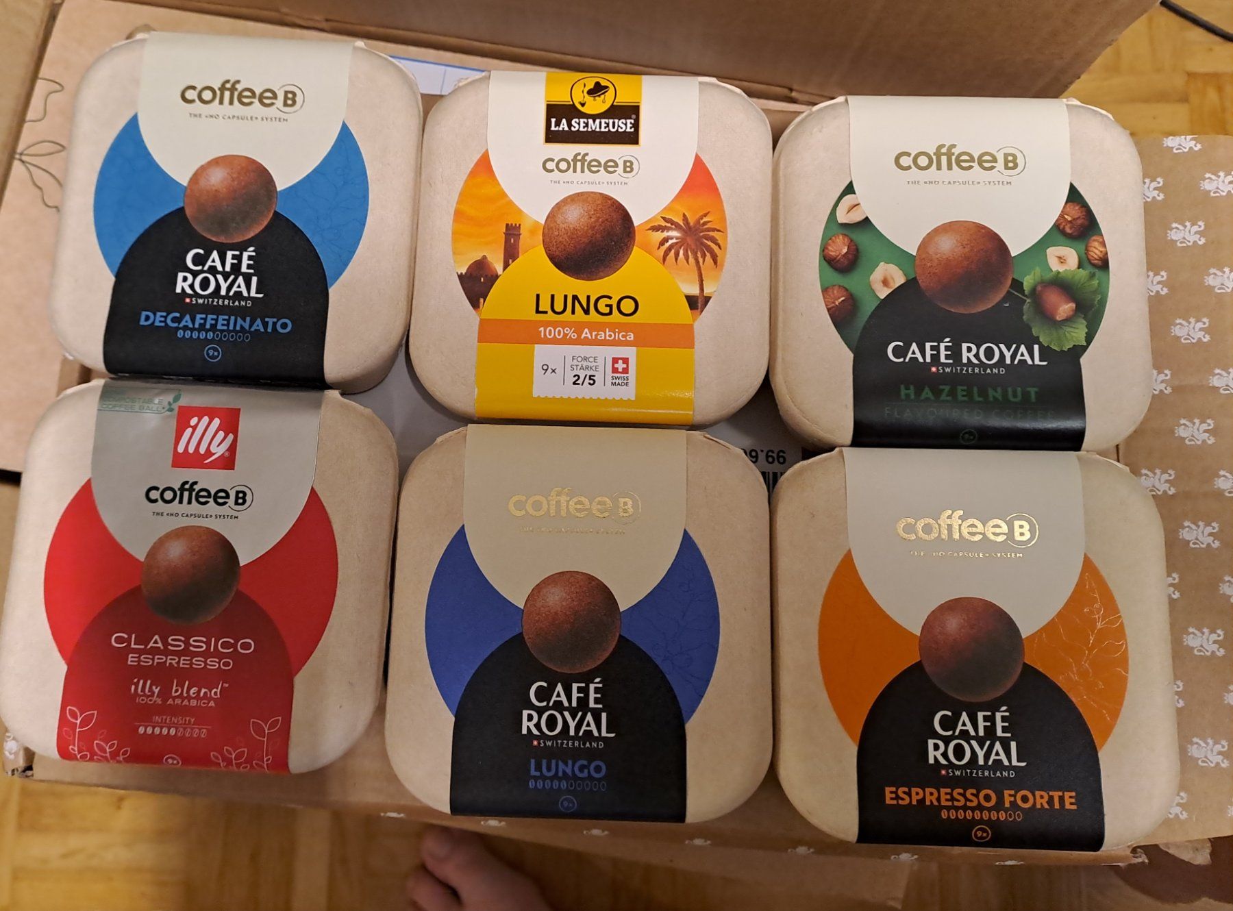 Coffee B Macchine per caffè & Macchine per espresso: CoffeeB Horizon Kapselmaschine Rot und 6 Pack Kaffeekappseln – Nuovo e nell'imballaggio originale da Hauptwil venduto da jorami 4