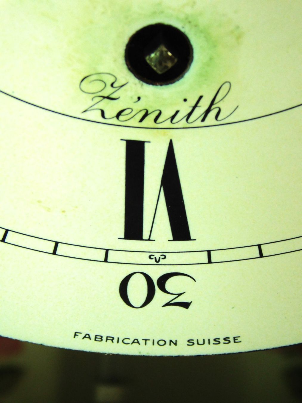 Zenith Orologi da terra & Orologi da parete: Antik Pendeluhr Zenith 1970er – Usato da Emmenbrücke venduto da Neverlaand-22 3