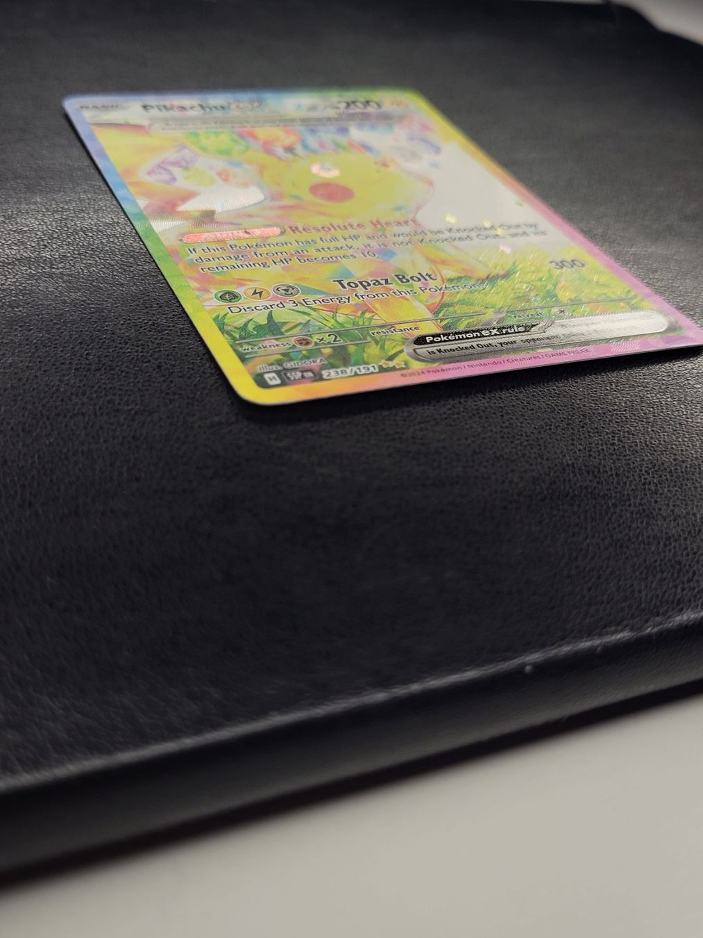 Pokémon Carte collezionabili: Pikachu ex (Surging Sparks 238/191) – Usato da Erlenbach ZH venduto da ram_mjn5 6