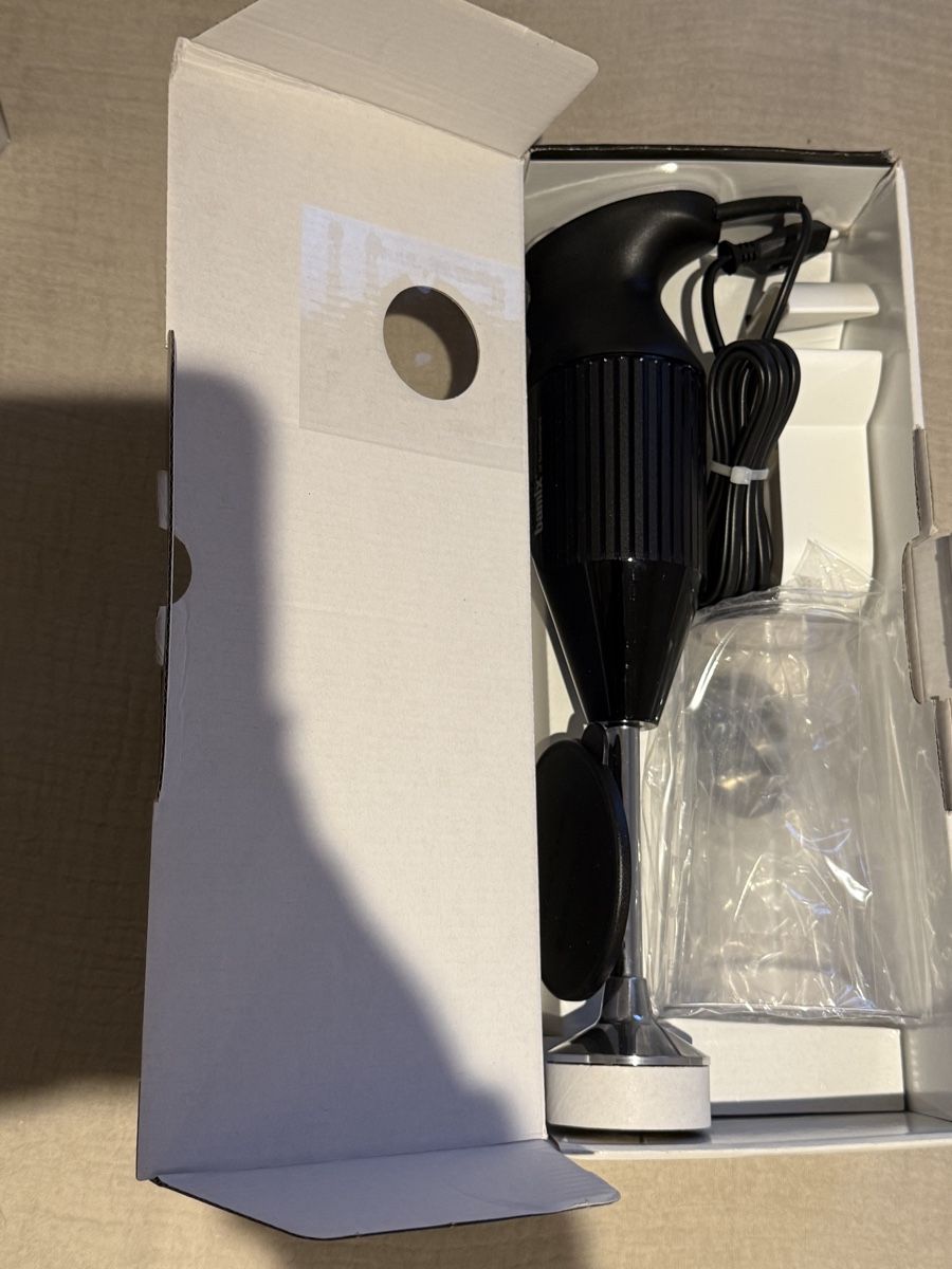 Bamix Elettrodomestici da cucina: Bamix Mono Schwarz 200W Neuwertig – Nuovo (secondo la descrizione) da Zürich venduto da neb_tzl2