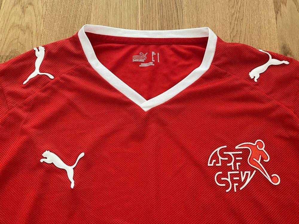 Schweizer Nati Maillots de corps & Pantalons: ORIGINAL SCHWEIZ NATI EM 2008 MAILLOT SUISSE PUMA SVIZZERA L – Neuf (Voir description) à Zürich par TRIKOTKAISER 1