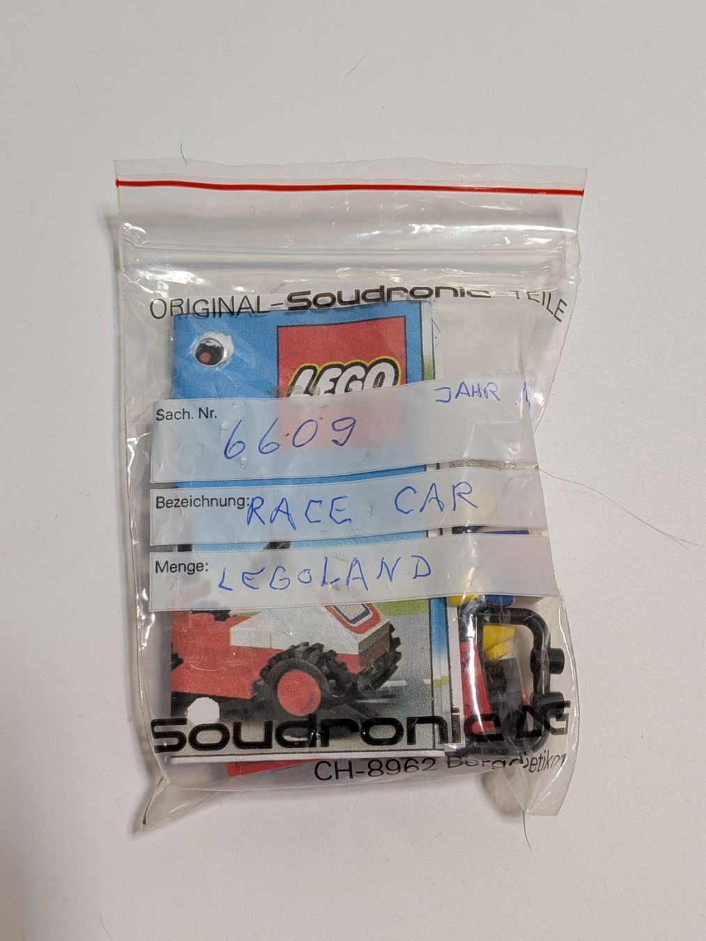 Lego Giocattoli: Lego 6609 Race Car – Usato da Künten venduto da Dfog