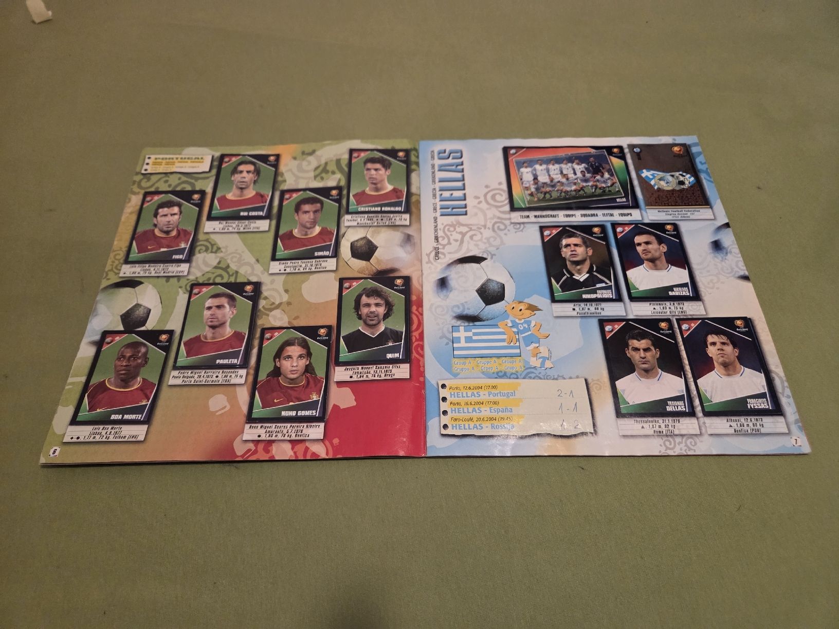 Panini Album: Panini Album EM 2004 komplett  – Usato da Embrach venduto da MamaSantos 2