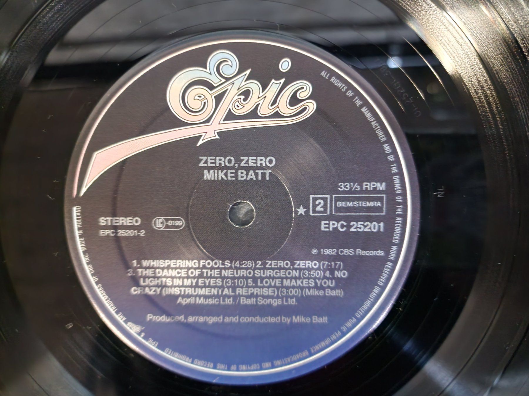 Dischi in vinile: Mike Batt LP – Zero Zero – Usato da Root venduto da atelier22 3