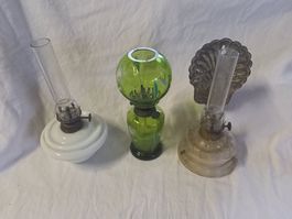 3 minis lampes à pétrole pour bricoleur