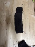 Sattel Gurtenüberzug dunkelbrau