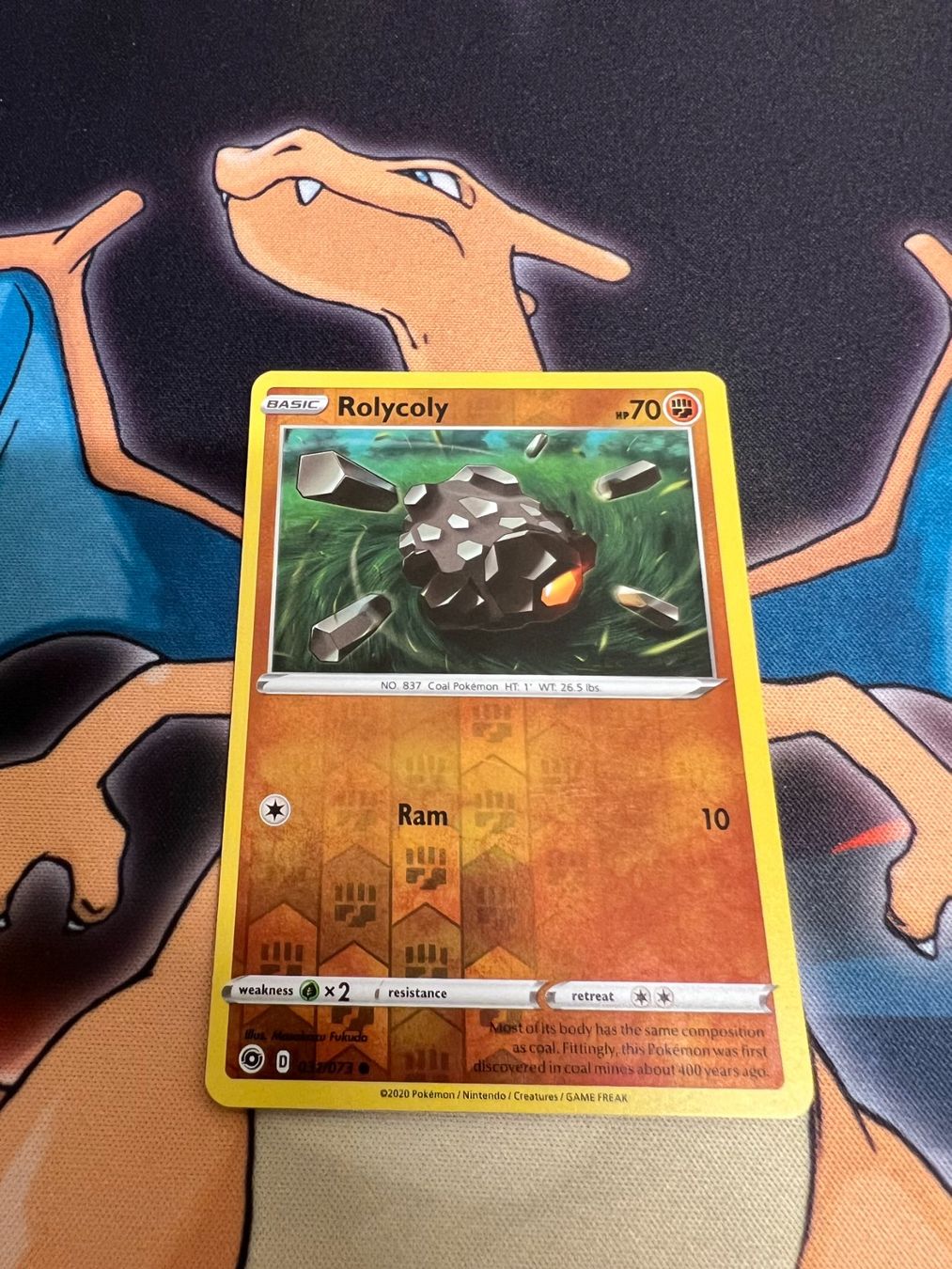 Pokémon Carte collezionabili: Rolycoly (CPA 31) - Reverse Holo - Champion's Path – Nuovo (secondo la descrizione) da Bülach venduto da Pfrenzel