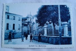 Balerna interno paese ca. 1920 animata