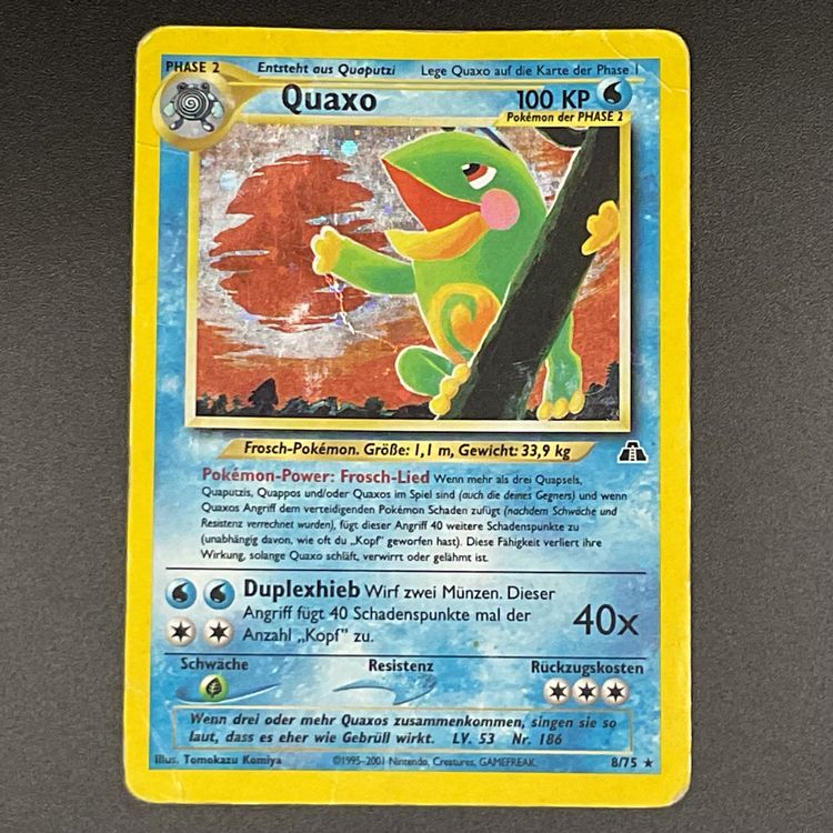 Neo Discovery 8/75 Quaxo Holo 1995 Ab 1 (Gebraucht) in Niederuzwil für ...