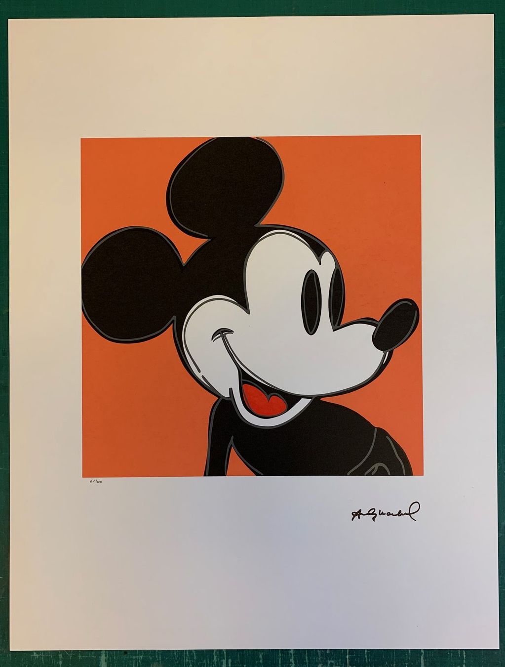 Foto & Immagini: Andy Warhol - Mickey Mouse 6/100 – Nuovo e nell'imballaggio originale da Adligenswil venduto da O_D_E_O_N 1