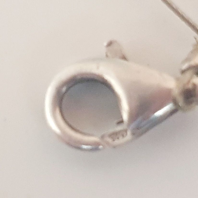 Catenine: Halskette 925 Silber mit Perlen  – Usato da Kreuzlingen venduto da Wunderkiste123 2