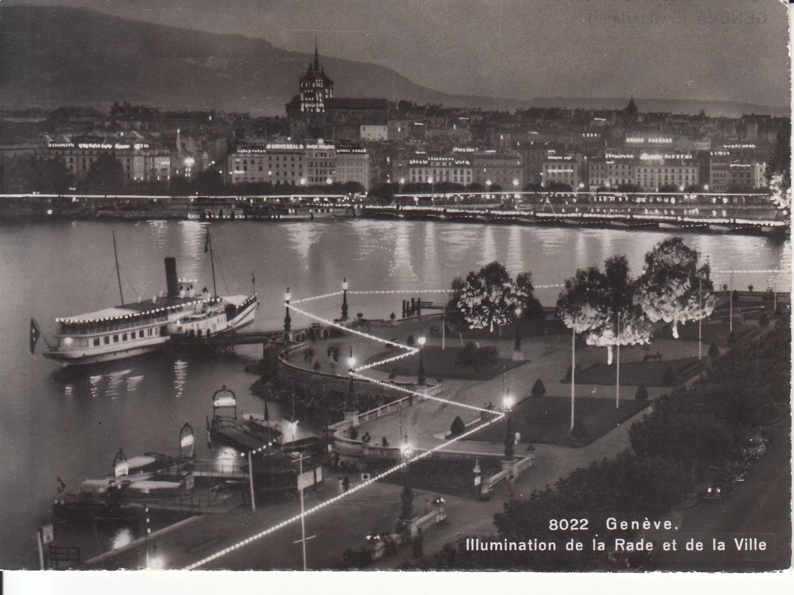 Cartoline postali: Genève 1955 – Usato da Bürglen TG venduto da StampGraf