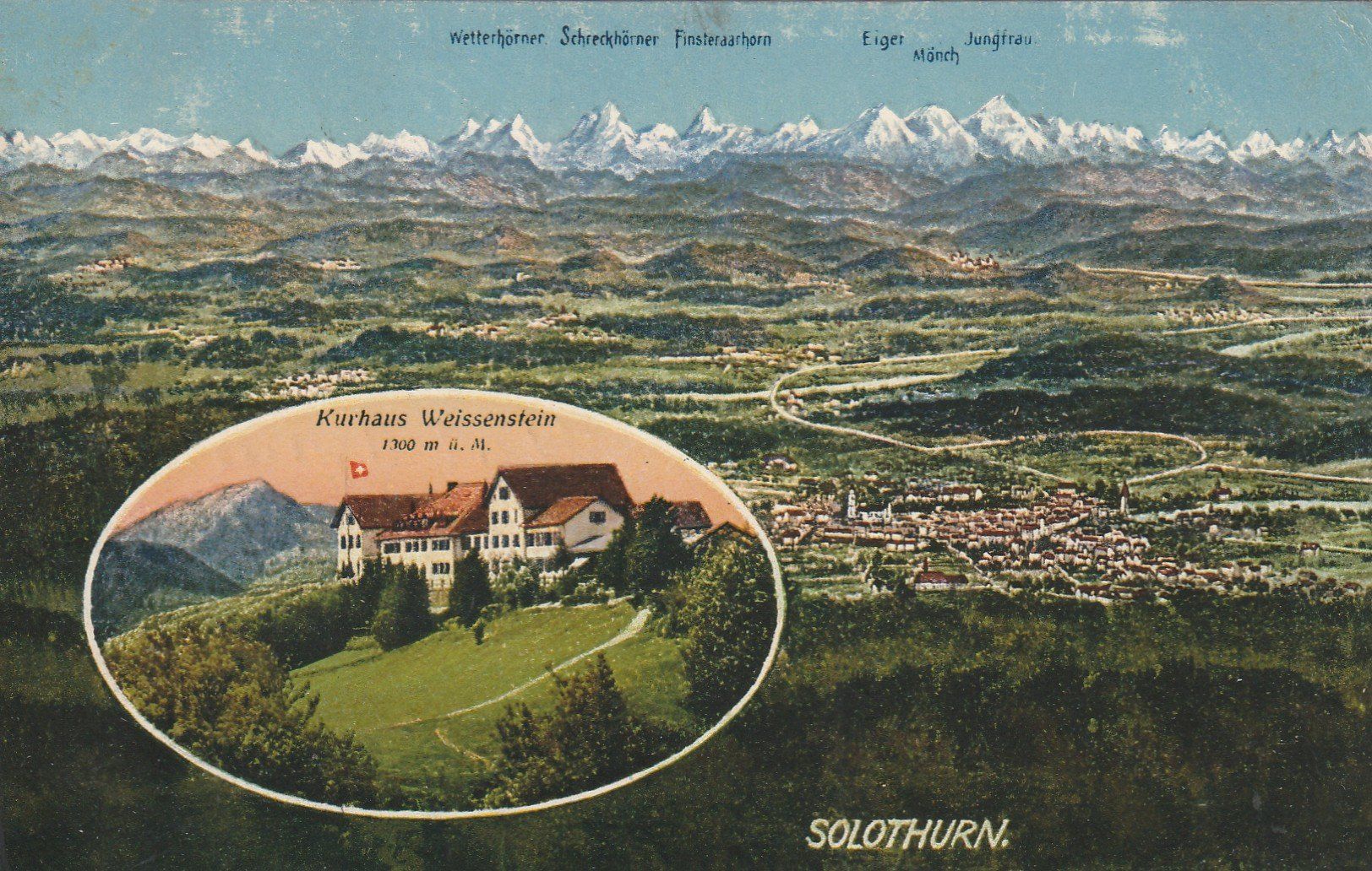 Cartoline postali: Weissenstein – Usato da Rorschacherberg venduto da fratovi2