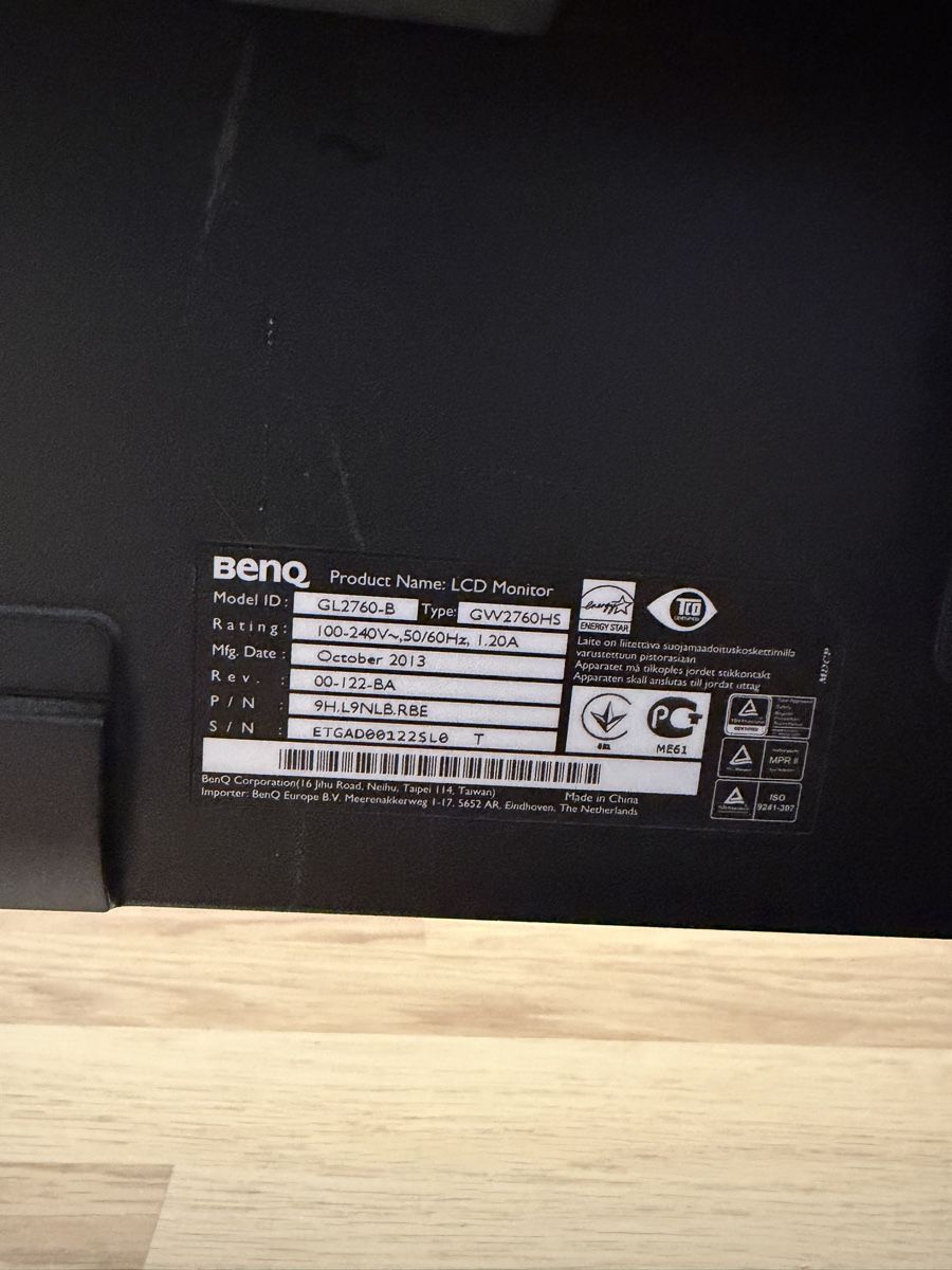 BenQ Monitor: BENQ MONITOR – Usato da Bern venduto da mat_y5zy 3