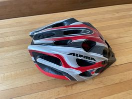 Flashiger Velohelm "Alpina"