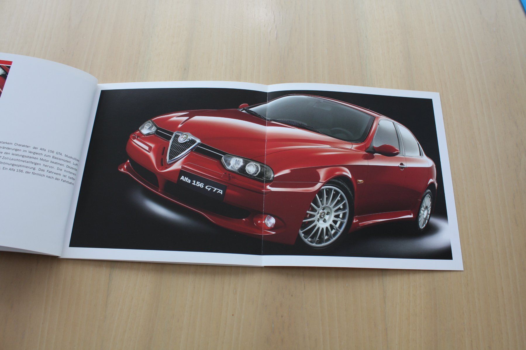 Alfa Romeo Documenti: Alfa Romeo 156 GTA Prospekt 2/2002 – Usato da Wikon venduto da erwin400 4
