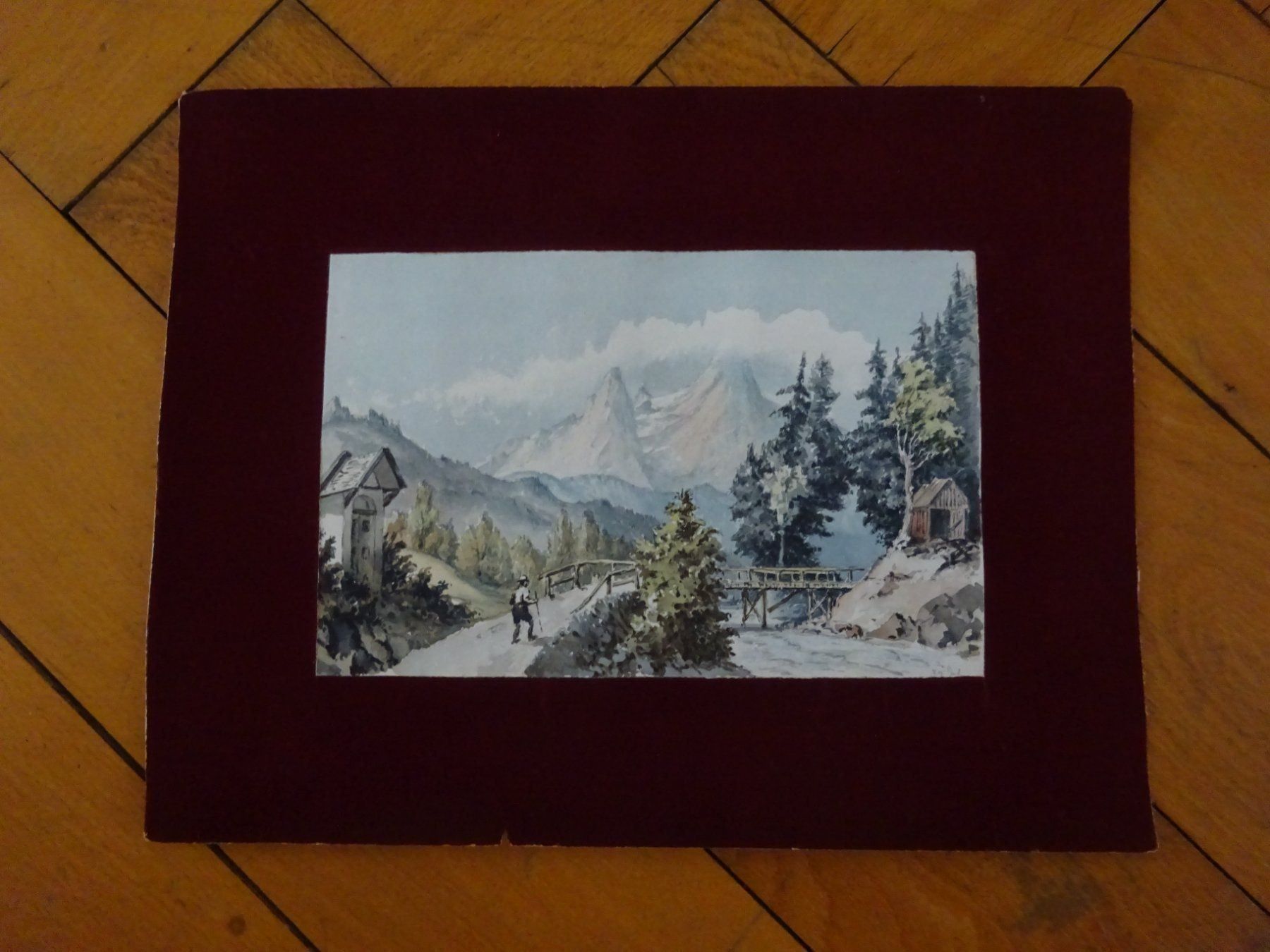 Dipinti: Königssee um 1885 – Usato da Esslingen venduto da eintagammeer