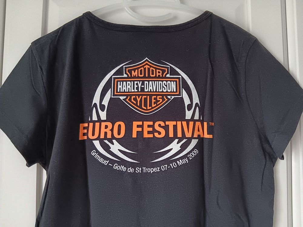 HARLEY DAVIDSON Shirt "EURO FESTIVAL GOLFE DE ST-TROPEZ" S 6