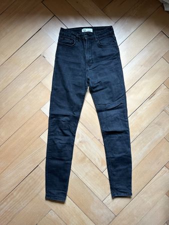 ZARA - Skinny Jeans schwarz 36