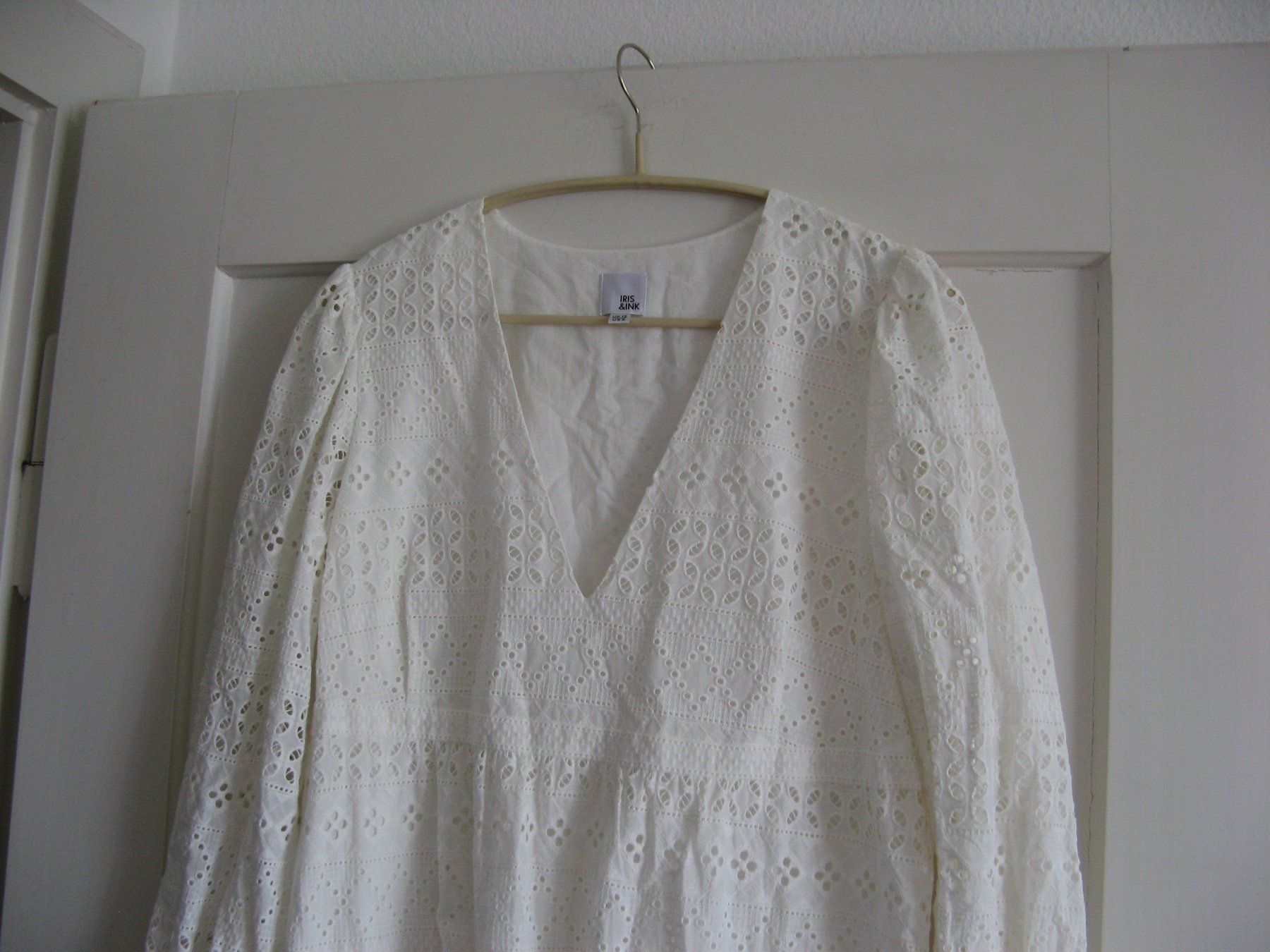 Vestiti: Weisses Kleid Iris&Ink Gr. 38 Lochmuster – Usato da Zürich venduto da apil 1