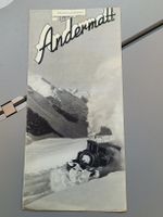 Alter Prospekt / Andermatt - Ausgabe ca. 1939