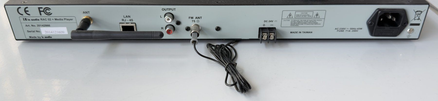 Systèmes audio & multimédias: IC Audio RAC 02 mit integriertem Media Player – D'occasion à Zollikofen par X-Light 1