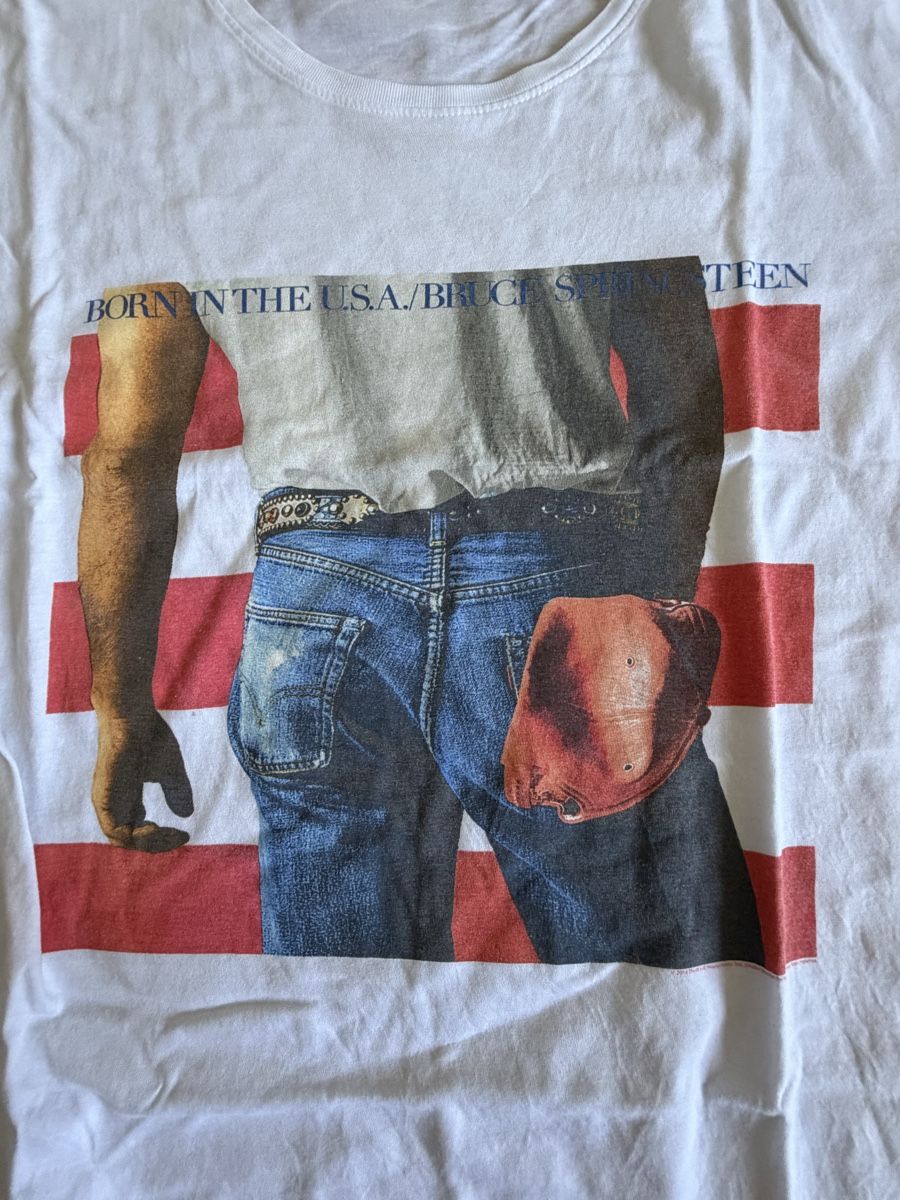 T-shirt: Bruce Springsteen Shirt XL – Usato da Zürich venduto da chi_9dfb 1