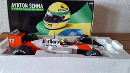 McLaren MP 4/4  Ayrton Senna F1 World Champion 1988  1:18