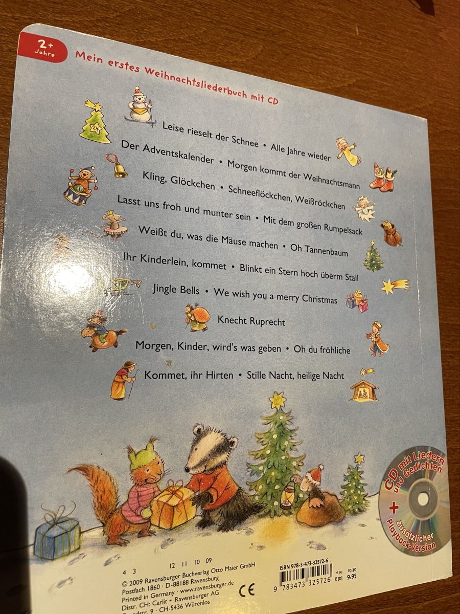 Bücher: Weihnachtslieder buch ⭐️ – Gebraucht aus St-Légier-Chiésaz von Athenae 2