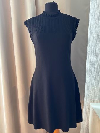 Robe Morgan  noir évasée  avec Hout maille taille L