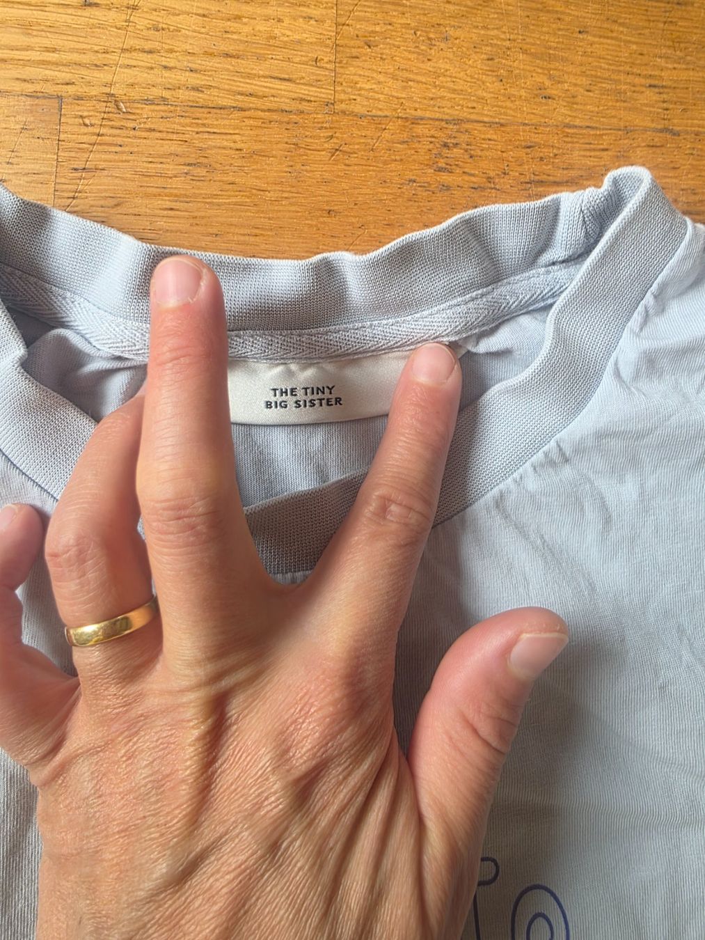 T-shirt: The tiny big sister Gr 34 neuwertig – Usato da Wichtrach venduto da Elenagonzi 1
