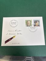 Enveloppe avec timbre Europa 1996
