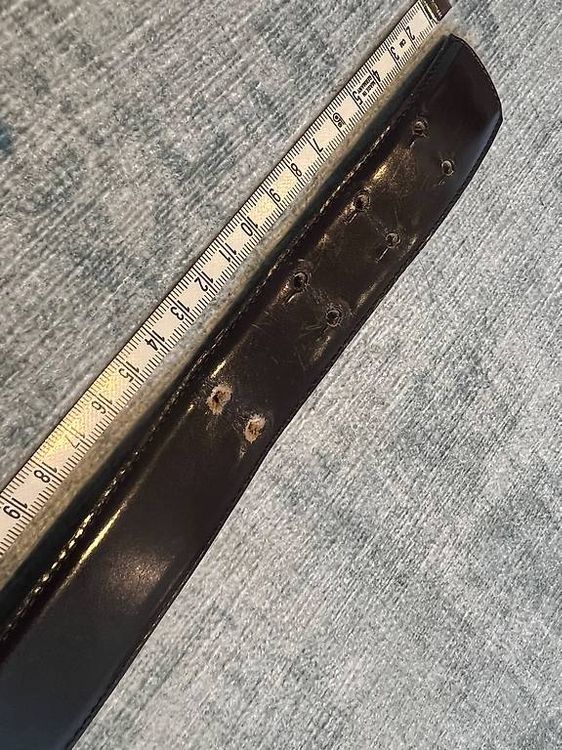 Moschino Cinture: Moschino Gürtel dunkelbraun – Usato da Zürich venduto da claudia0512 3