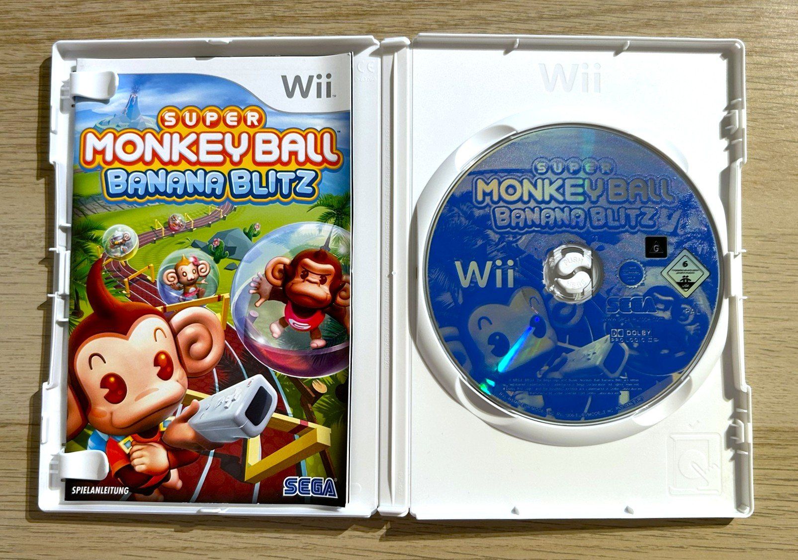 Sega Giochi: Super Monkey Ball Banana Blitz Nintendo Wii – Usato da St. Gallen venduto da Alpine.Arcade 2
