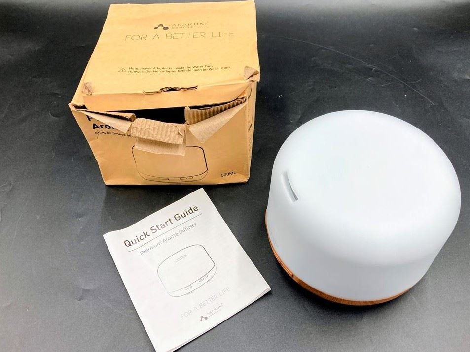 Diffusori di oli essenziali: ASASUKI | Premium aroma diffuser | Weiss | 500 ML – Nuovo (secondo la descrizione) da Wittenbach venduto da Restwert_St-Gallen