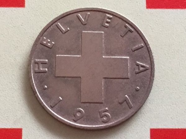 Tutti le monete: 2 Rappen 1957 ss – Usato da Elsau venduto da herbybay