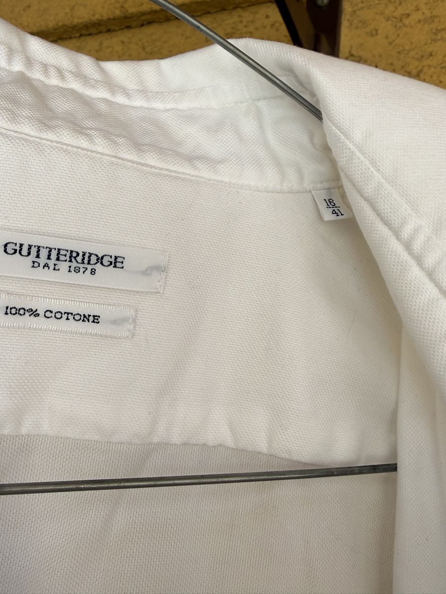 Camicie: Camicia bianca Gutteridge 100% cotone taglia L – Usato da Glis venduto da dor_b2nc 2