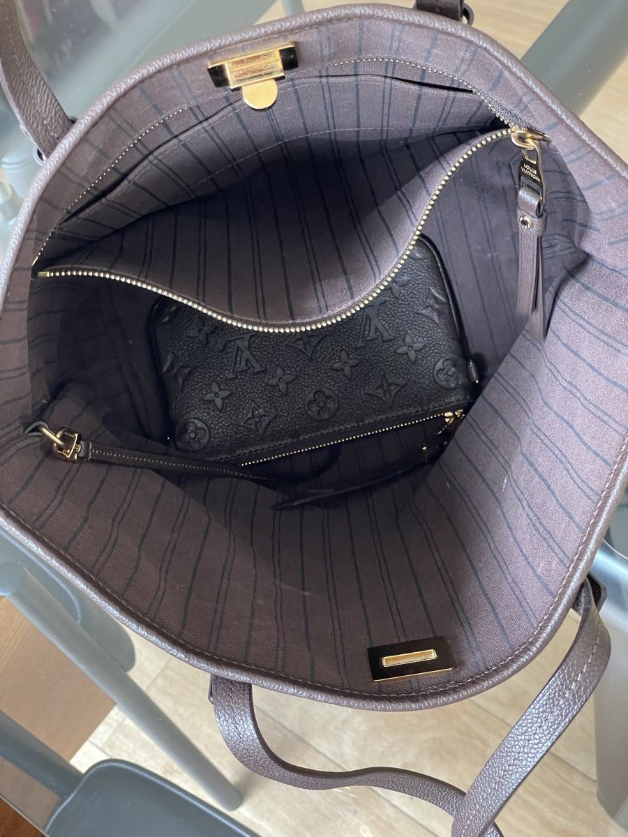 Louis Vuitton Sacs femmes: Louis Vuitton Monogram empreinte Citadine MM chocolate – D'occasion à Cologny par Jul_ez 5