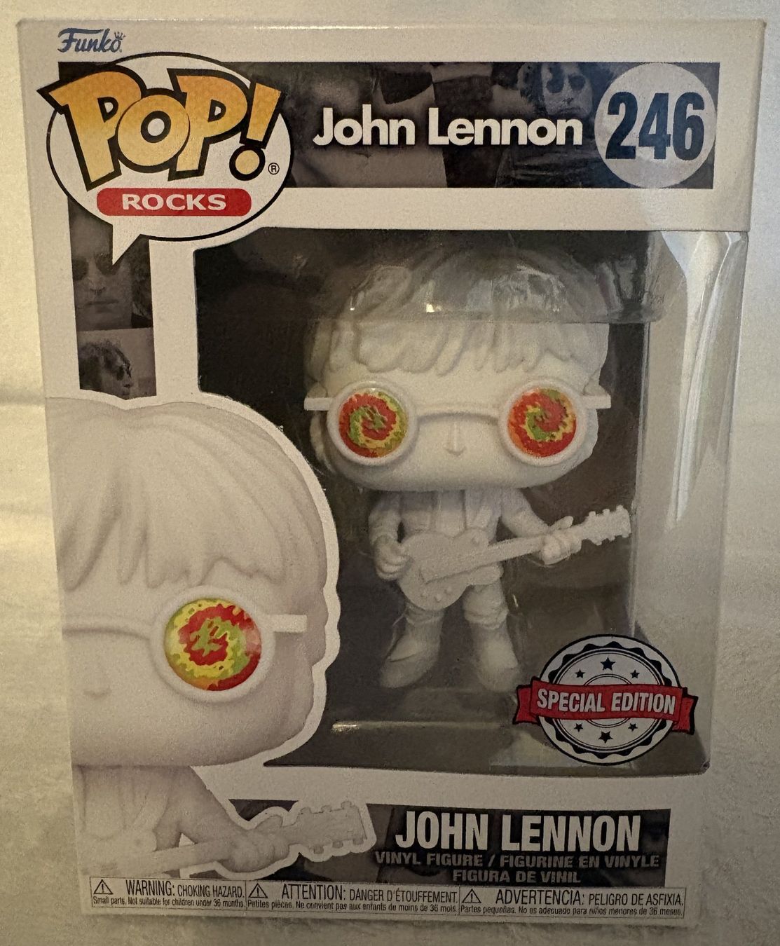Funko Statuette: Funko Pop Rocks - 246 - John Lennon - Special Edition – Nuovo e nell'imballaggio originale da Meisterschwanden venduto da McSchein