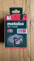 Metabo Akku 18V 4.0 Ah - Neu und Originalverpackt!