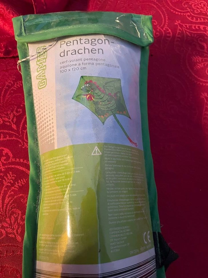 Spiele: NEU Pentagon Drache 100x120cm – Neu und originalverpackt aus Bergdietikon von antovale 1