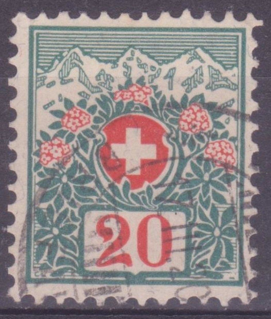 Tutti i francobolli: Plattenfehler Porto Zumstein-Nr. 34.2.14 – Usato da Gränichen venduto da Teufenthaler