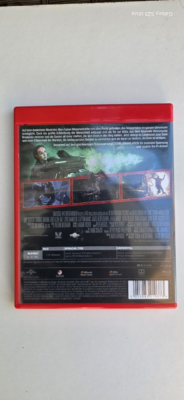 Tutti i DVDs: Doom Annihilation - Blu-ray-Actionfilm, Top. – Nuovo (secondo la descrizione) da Diepoldsau venduto da Kaufrausch82 1