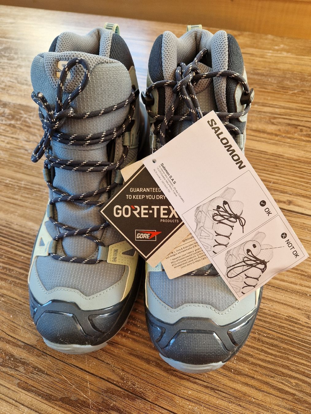 Salomon Scarpe da donna: Salomon Wanderschuh neu – Nuovo (secondo la descrizione) da Rehetobel venduto da wid_frr7 3