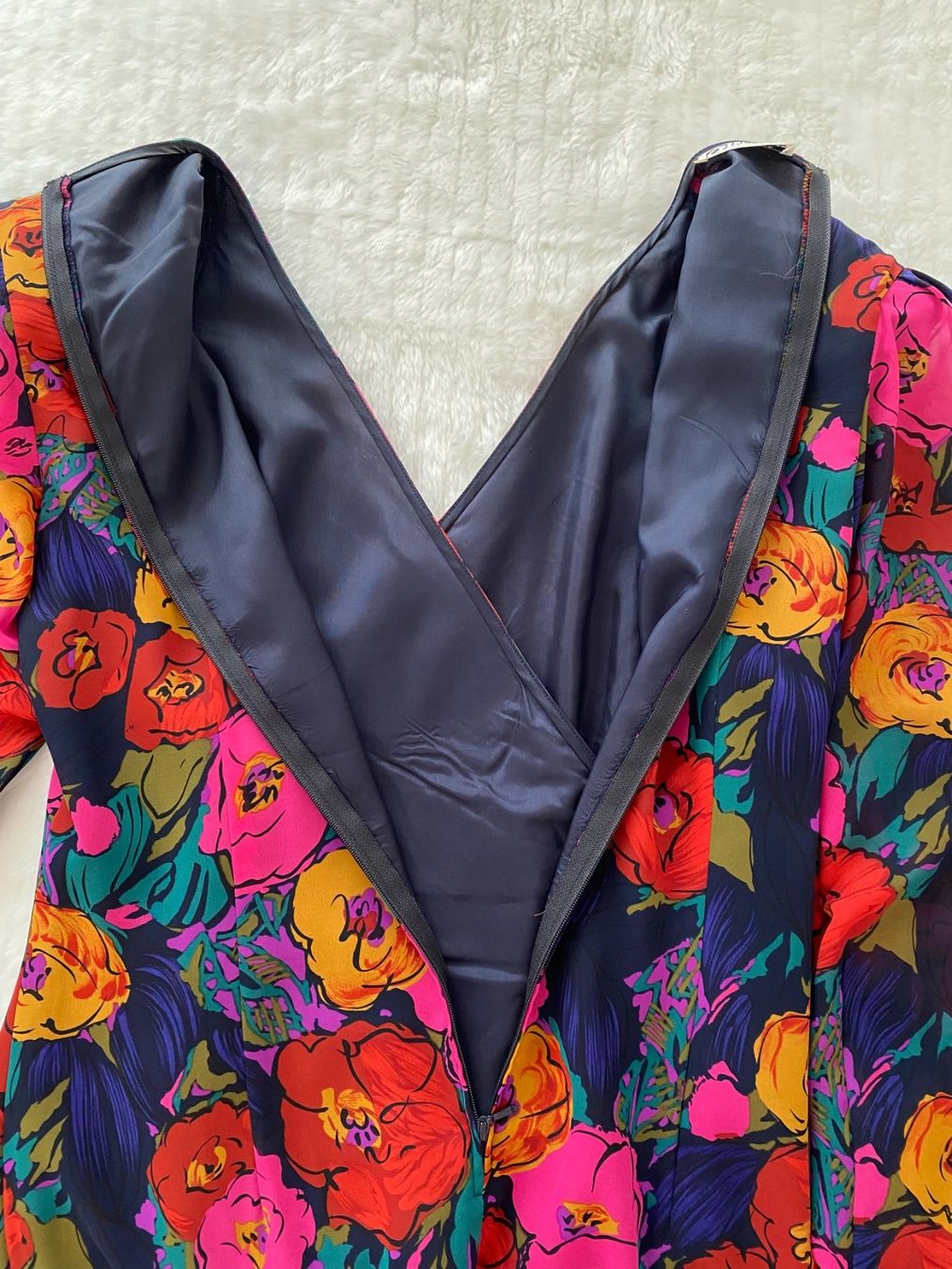 Robes: Kleid zweiteilig - Blumenmuster - antik – D'occasion à Unterterzen par bac_287t 4