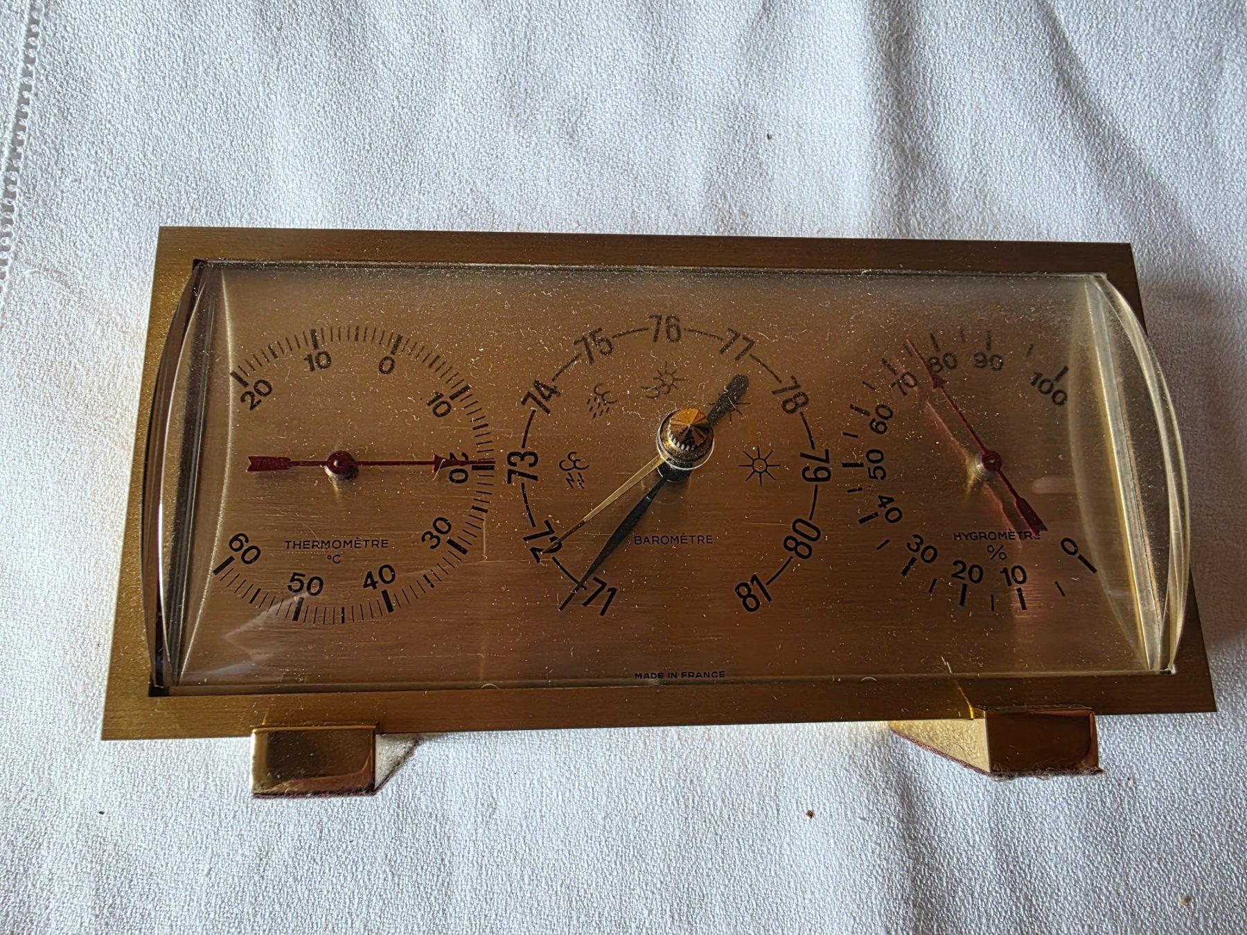 Altri elettrodomestici e apparecchi d’epoca: Vintage Barometer Barotherm Paris – Usato da Walterswil BE venduto da Lonitti 6