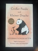 Grosser Panda und Kleiner Drache Affirmationskarten