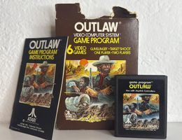 Atari Outlaw Video Game Program CX2605 guter Zustand